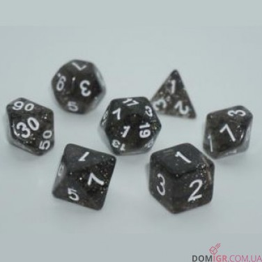 Набор кубиков - Glitter 7 Dice Set (в ассортименте)